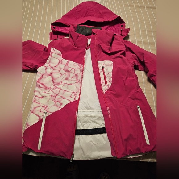 Spyder Ski Jacket with Detachable Hood (XL) - Picture 7 of 12